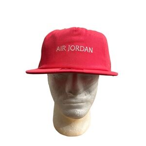 Jordan pink Cap with White Air Jordan Text